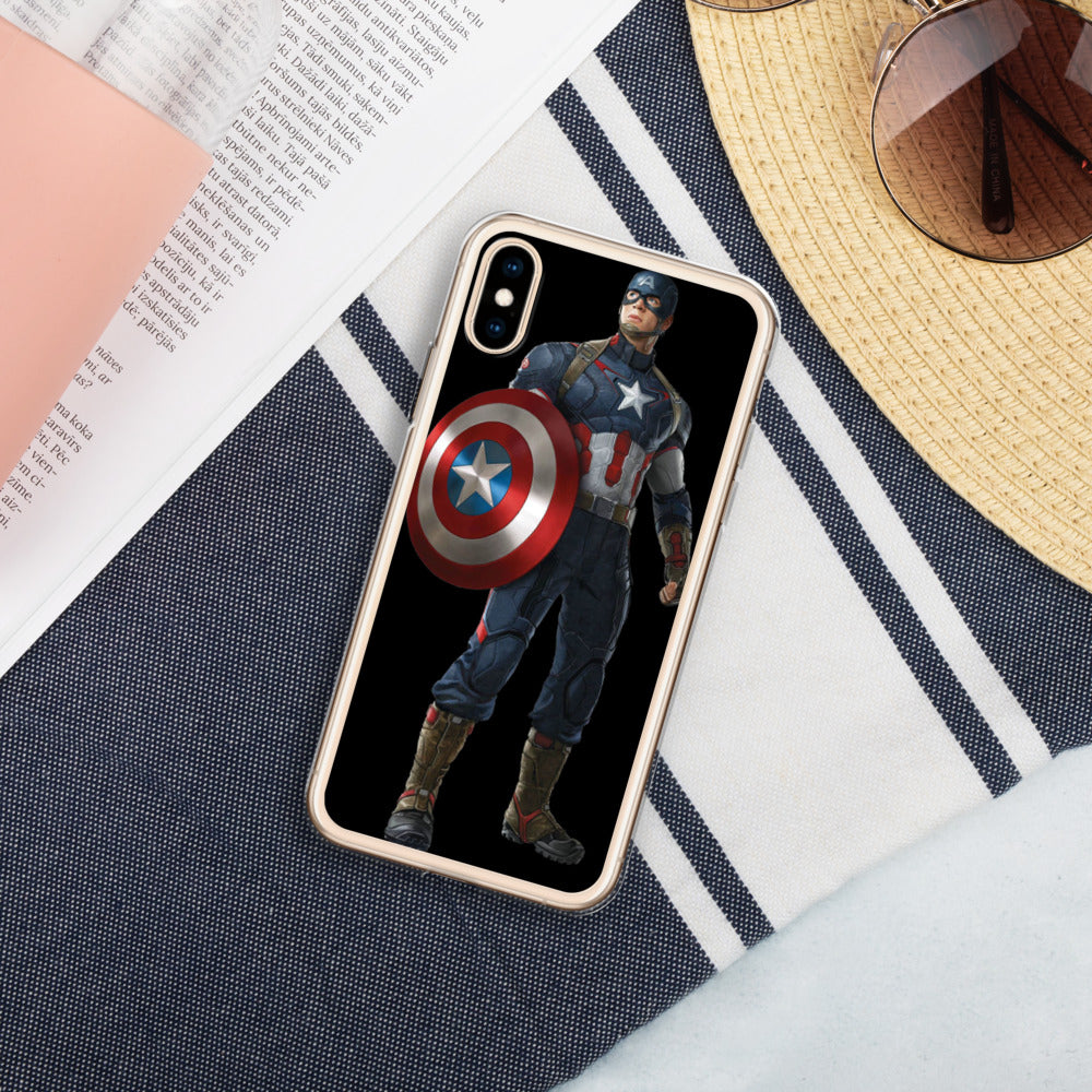 Captain America Liquid Glitter IPhone Case - Armenzo.com