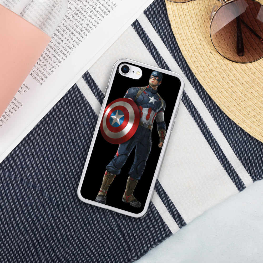 Captain America Liquid Glitter IPhone Case - Armenzo.com